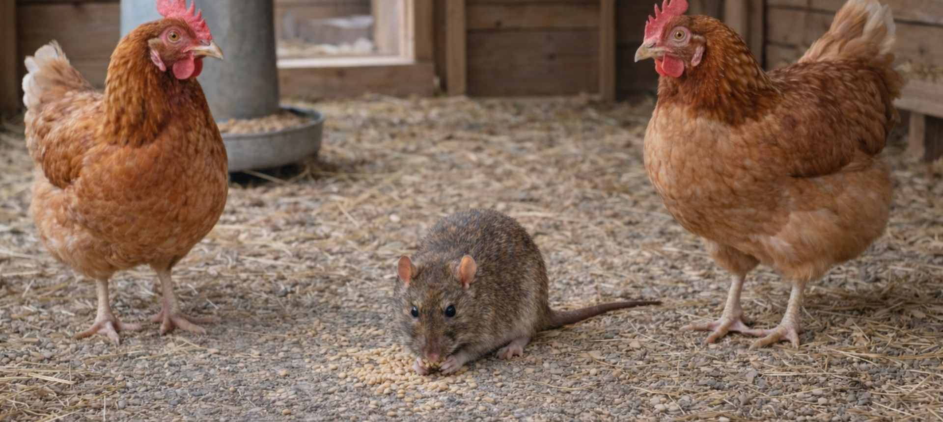 Comment se débarrasser des rats dans un poulailler ?