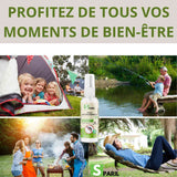 Spray Répulsif Anti-Moustique 100 ml à Base de DEET et d’Aloe Vera Protection jusqu'à 12H | Efficace en Extérieur et Intérieur