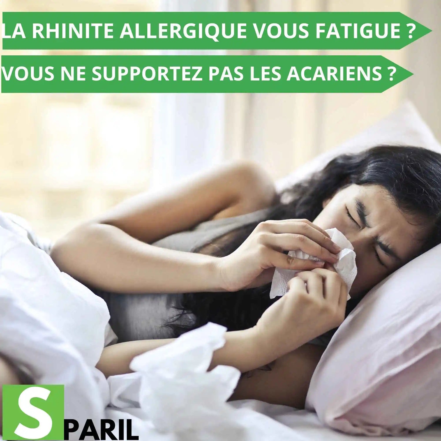 Spray anti acariens literie SPARIL – traitement efficace