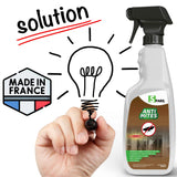 Spray Insecticide Anti mites 500 Ml.