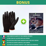Bonus piège à rat sécurisé SPARIL : gants et ebook