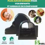 Piège à rat sécurisé SPARIL sans danger pour enfants, chats, chiens et poules