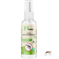 Spray anti-moustiques DEET SPARIL 100ml avec aloe vera

