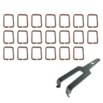 Lot 20 détentes piège à taupe avec clef d'armement SPARIL